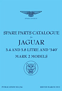 Boek: [J34] Jaguar Mk 2 - 3.4,3.8 & 340 (59-69) - PC