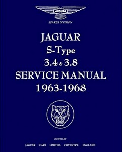 Buch: [E133/3] Jaguar S-Type-3.4/3.8 Litre (63-68) WSM