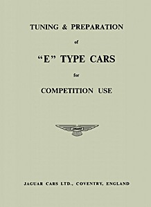 Boek: Jaguar E-Type - Tuning & preparation for competition