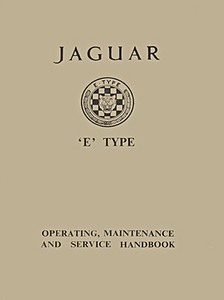 Book: Jaguar E-Type 3.8 - Series 1 - Operating, Maintenance and Service Handbook 