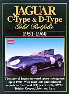 Livre: Jaguar C-Type & D-Type 1951-1960 - Brooklands Gold Portfolio
