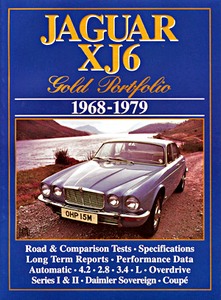 Livre: Jaguar XJ6 (Series 1 & 2) (1968-1979) - Brooklands Gold Portfolio