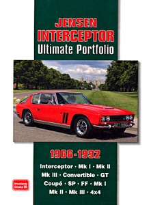 Book: Jensen Interceptor (1966-1992) - Brooklands Ultimate Portfolio