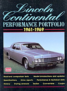 Livre: Lincoln Continental (1961-1969) - Brooklands Performance Portfolio