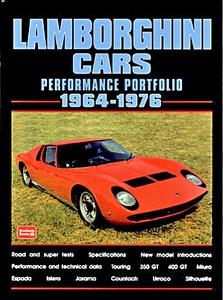 Book: Lamborghini Cars (1964-1976) - Brooklands Performance Portfolio