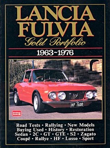 Buch: Lancia Fulvia (1963-1976) - Brooklands Gold Portfolio