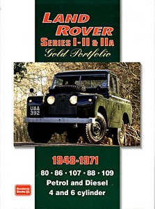 Książka: Land Rover Series I - II & IIA (1948-1971) - Brooklands Gold Portfolio