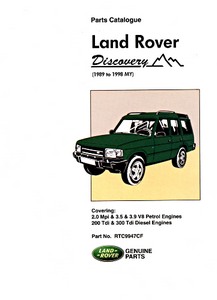 Livre : [RTC9947CF] Land Rover Discovery (89-98)-PC