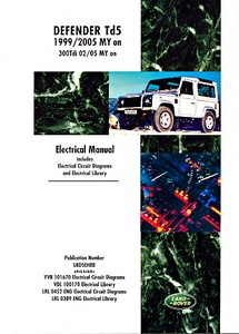 Book: [LRD5EHBB] L/Rover Defender (99-05) Electr. Manual