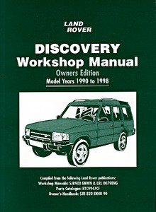 Buch: Land Rover Discovery (1990-1998 MY) - Workshop Manual - Owners Edition 