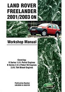 Land Rover Freelander 1,workshop manual,manuale officina. 