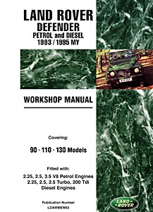 Book: [LDAWMEN93] L/Rover Defender (93-95) WSM