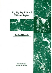 Boek: [LRL004] L/Rover V8 Petrol Overhaul Manual