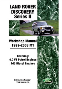 Livre: [VDR100090] L/Rover Discovery II (99-03) WSM