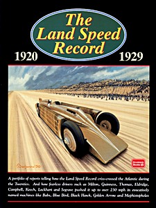 Livre: The Land Speed Record - 1920-1929 - Brooklands Portfolio