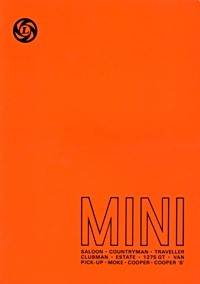 Livre: Mini (1959-1976) - Official Workshop Manual (incl. Australian / Moke Supplement) 