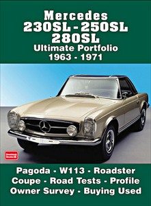 Livre: Mercedes 230 SL, 250 SL, 280 SL (1963-1971) - Brooklands Ultimate Portfolio