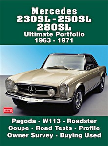 Buch: Mercedes 230 SL, 250 SL, 280 SL (1963-1971) - Brooklands Ultimate Portfolio