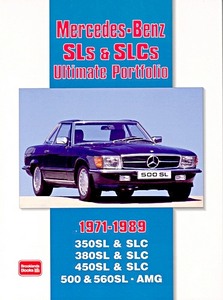 Livre : Mercedes SL & SLC (1971-1989) - Brooklands Ultimate Portfolio