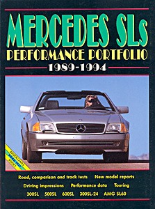 Livre: Mercedes SLs (1989-1994) - Brooklands Performance Portfolio