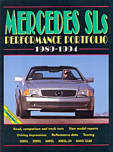 Książka: Mercedes SLs (1989-1994) - Brooklands Performance Portfolio