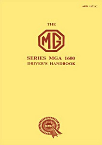 Livre: MG MGA 1600 - Official Driver's Handbook