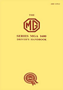 Book: MG MGA 1600 - Official Driver's Handbook 