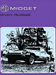 Livre: MG Midget Mk 3 - Official Driver's Handbook (USA 1976) 