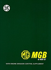 Buch: MG MGB & MGB GT - Official Workshop Manual 