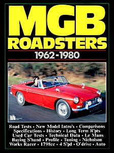 Livre: MGB Roadsters - 1962-1980 - Brooklands Portfolio