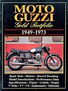 Book: Moto Guzzi (1949-1973) - Brooklands Gold Portfolio