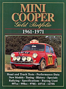 Książka: Mini Cooper (1961-1971) - Brooklands Gold Portfolio