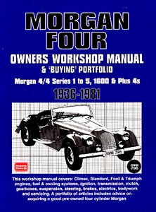 Livre: Morgan Four (1936-1981) & Buying Portfolio - Owners Workshop Manual