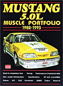 Boek: Mustang 5.0L (1982-1993) - Brooklands Muscle Portfolio