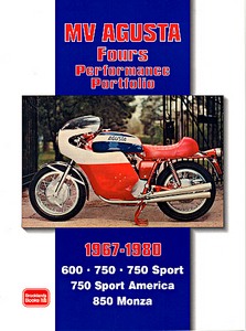 Boek: MV Agusta Fours (1967-1980) - Brooklands Performance Portfolio