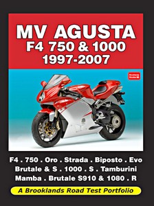 Buch: MV Agusta F4 750 & 1000 (1997-2007) - Brooklands Road Test Portfolio
