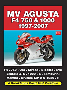 Książka: MV Agusta F4 750 & 1000 (1997-2007) - Brooklands Road Test Portfolio