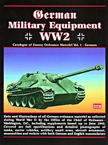 Buch: German Military Equipment WW2 - Catalogue of Enemy Ordnance Material Vol. 1 - German - Brooklands Portfolio