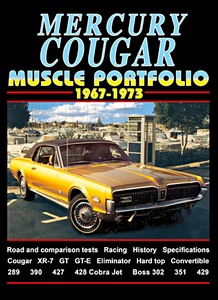 Book: Mercury Cougar 1967-1973 - Brooklands Muscle Portfolio