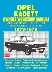 Boek: Opel Kadett C, Kadett City - 1.0 & 1.2 L (1973-1979) - Owners Workshop Manual