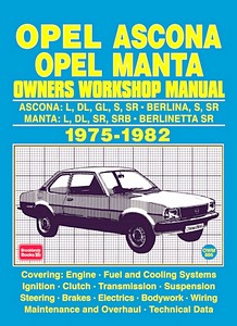 Book: Opel Ascona B, Manta B (1975-1982) - Owners Workshop Manual