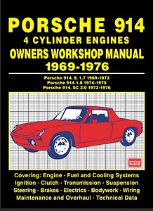 Livre: Porsche 914 - 4 cylinder engines (1969-1976) - Owners Workshop Manual