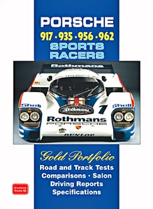 Livre: Porsche 917, 935, 956, 962 Sports Racers - Brooklands Gold Portfolio