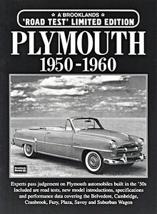 Książka: Plymouth (1950-1960) - Brooklands Portfolio