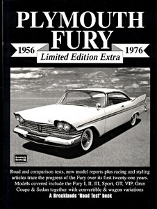 Boek: Plymouth Fury (1956-1976) - Brooklands Portfolio