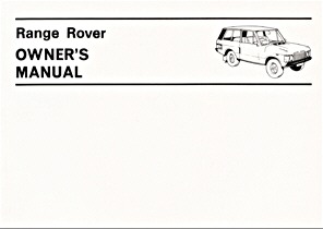 Book: Range Rover (3.5) (1970-1980) - Official Owner's Handbook 