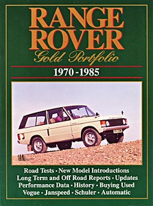 Book: Range Rover (1970-1985) - Brooklands Gold Portfolio