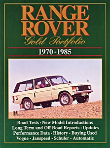 Livre: Range Rover (1970-1985) - Brooklands Gold Portfolio