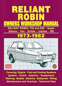 Book: Reliant Robin (1973-1982) - Owners Workshop Manual