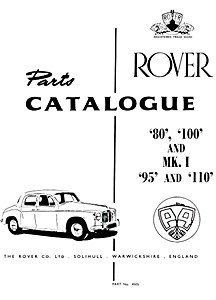 Buch: Rover 80, 100 and Mk. 1 95 and 110 (P4) 